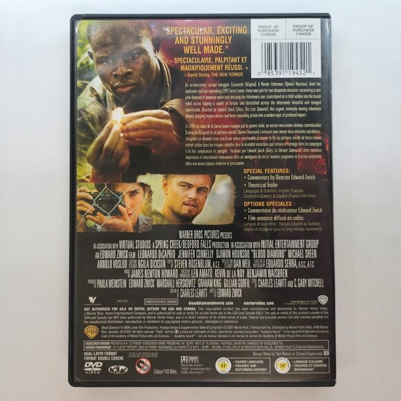 Blood Diamond DVD Movie - Picture 3 of 7